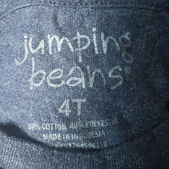 Jumping beans girls blue top shirt - Picture 6 of 6